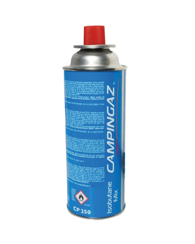 Gaspatroon butaangas voor noodgasfornuis 250g enkel in de winkel verkrijgbaar
