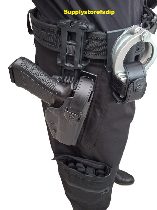 360° Snijwerende security combat broek waterafstotend zwart