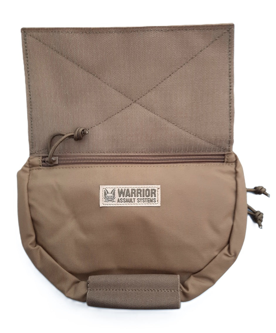 Warrior Drop Down Utility tasje coyote met molle webbing