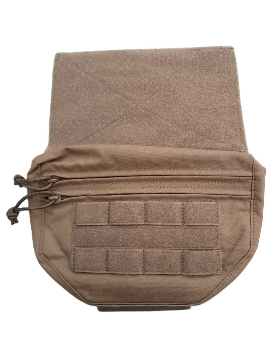 Warrior Drop Down Utility tasje coyote met molle webbing