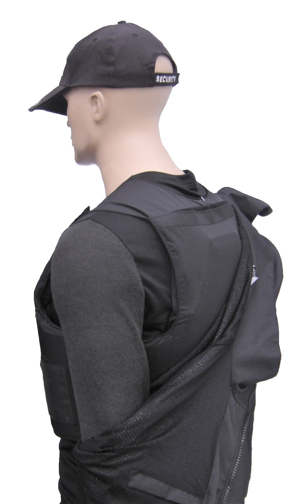 Gilet pare balle discret lourd classe 4 particulier noir homme et femme