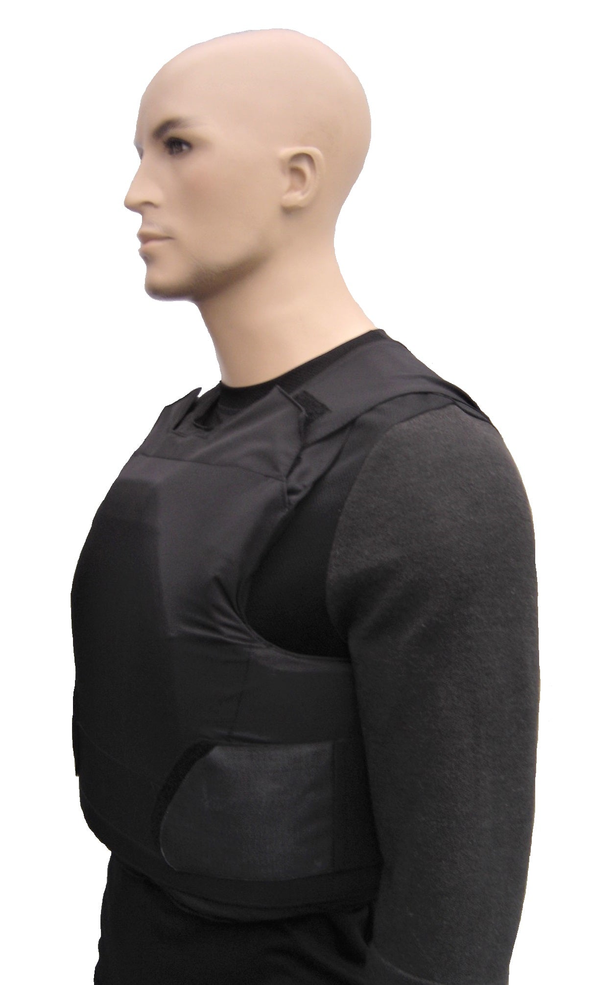 Gilet pare balle discret lourd classe 4 particulier noir homme et femme