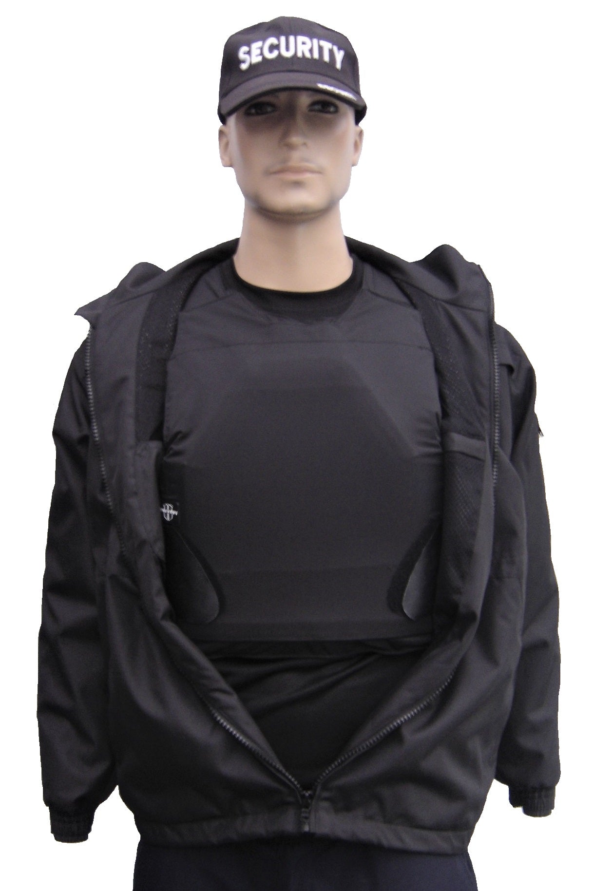 Gilet pare balle discret lourd classe 4 particulier noir homme et femme