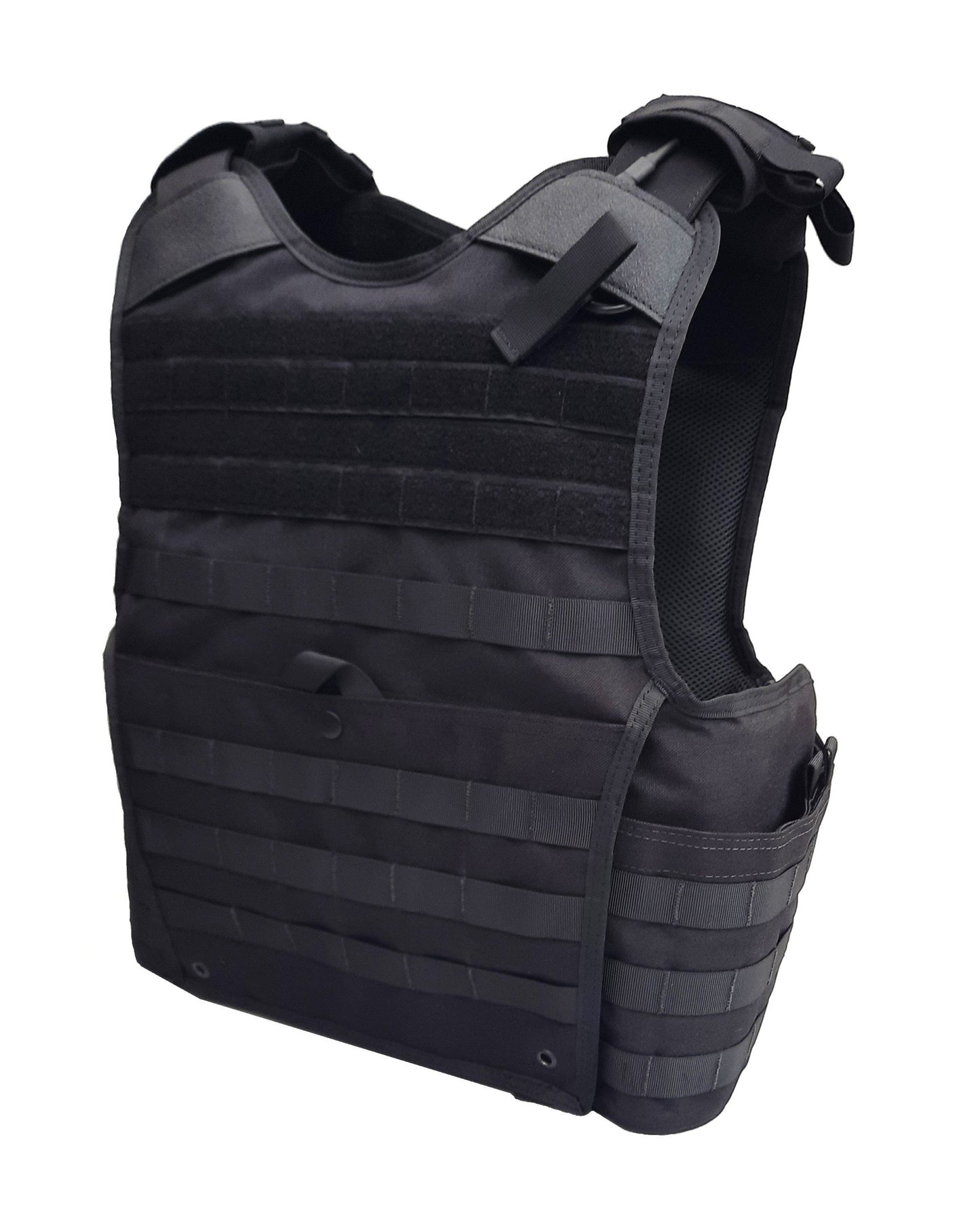 Enforcer plate carrier zwart NIJ 3A Deluxe set