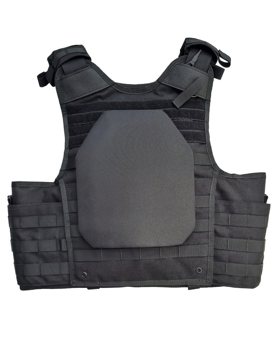 Enforcer plate carrier zwart klasse 4 NIJ Stand Alone