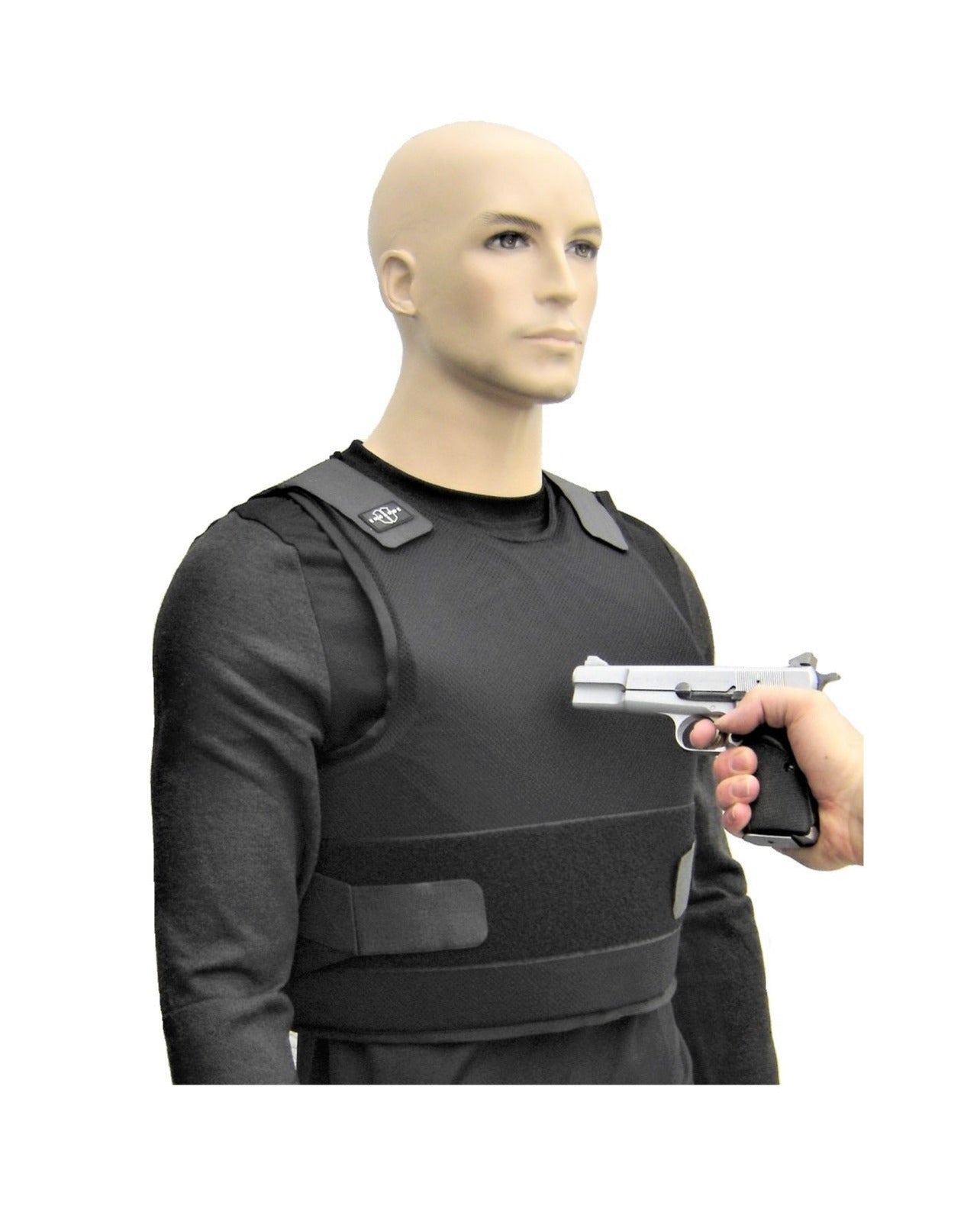 Gilet pare balle discret 3a fin et léger particulier noir