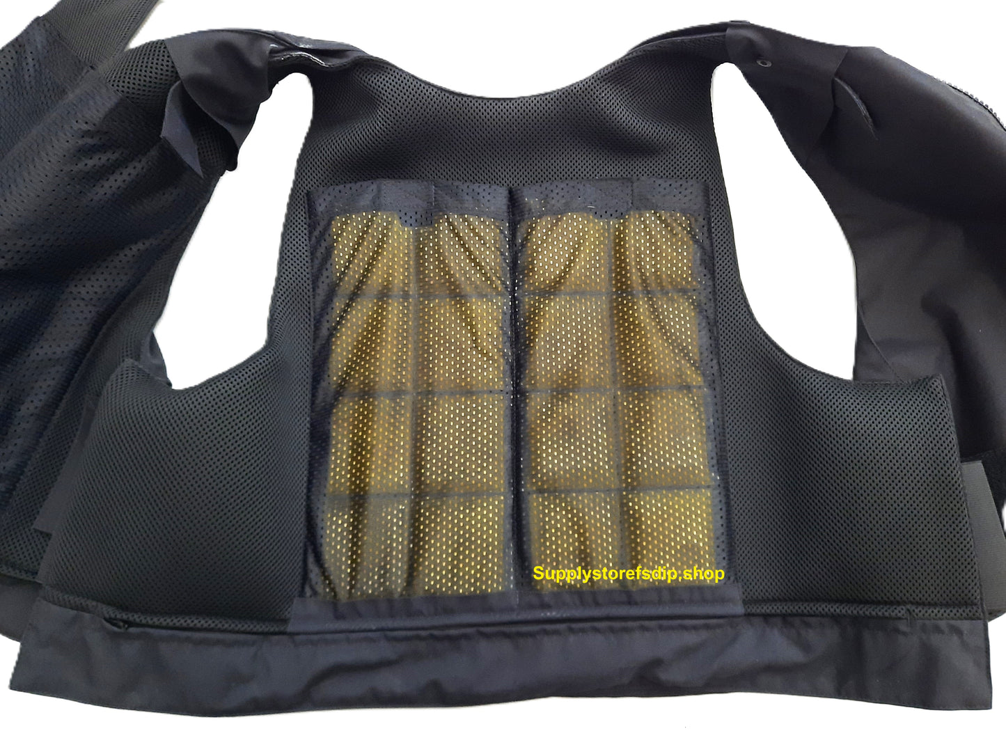 SK1 dünn Kugelsichere Ventilationsweste aktive Kühlung schwarz FLEX-PRO Puma
