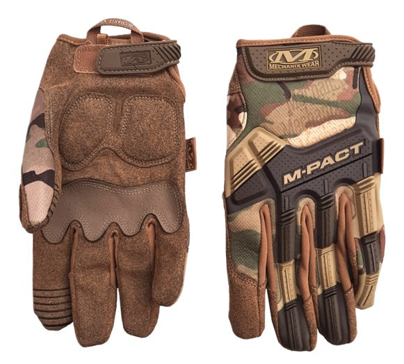 Tactische Mechanix Wear® M-Pact multicam handschoen