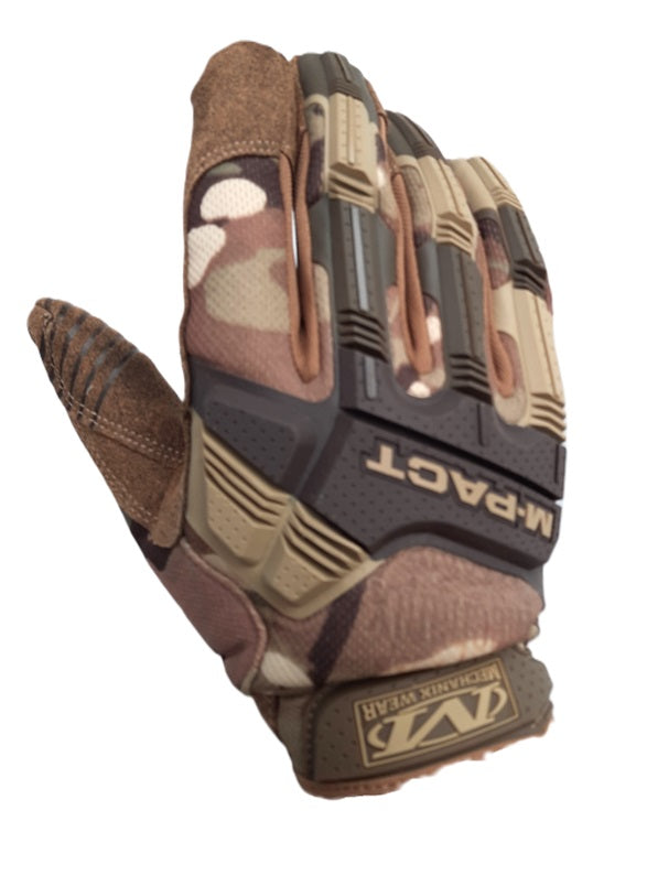 Tactische Mechanix Wear® M-Pact multicam handschoen