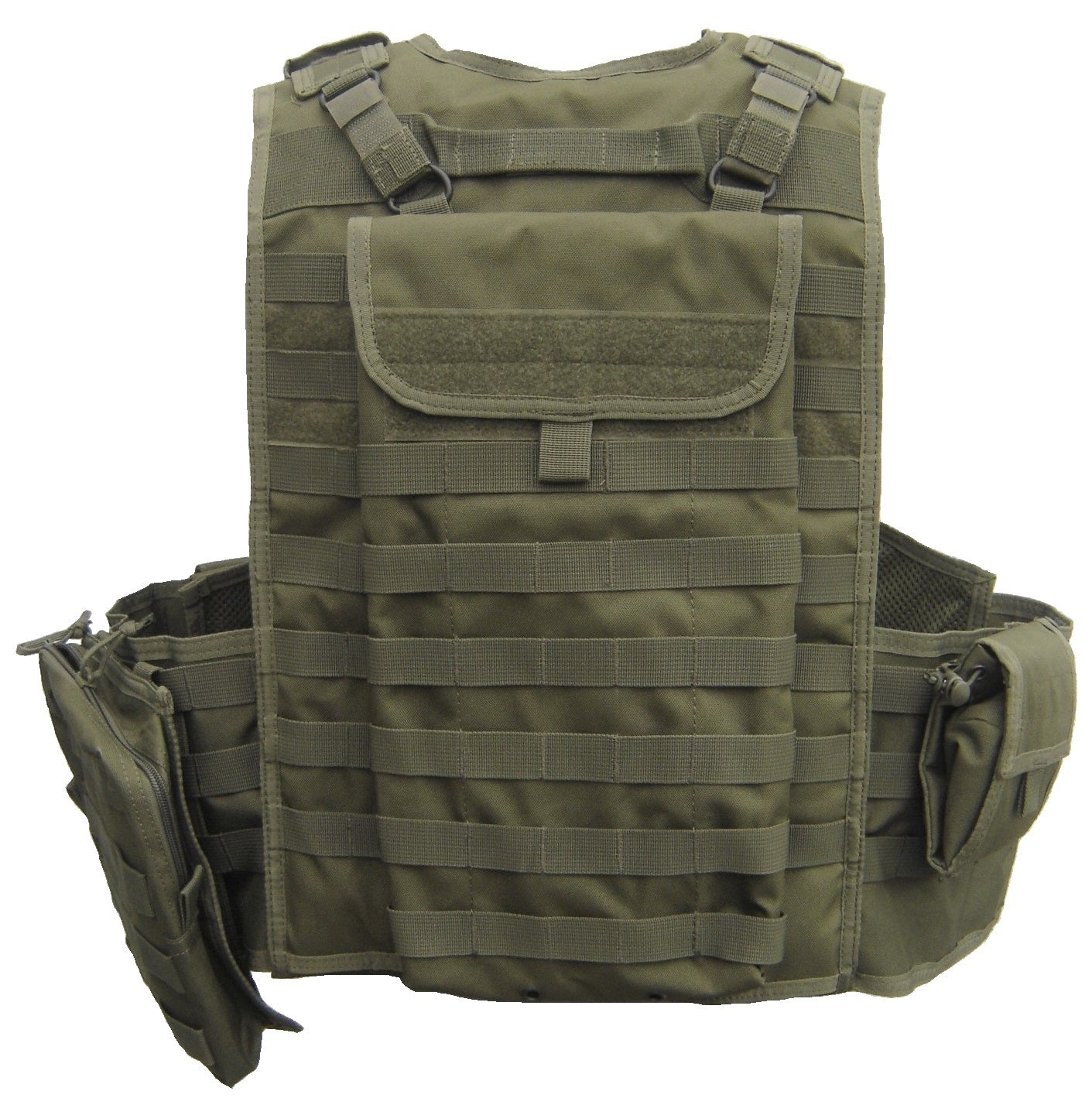 MOD plate carrier level 4 Stand Alone Oliv + accessores (04)