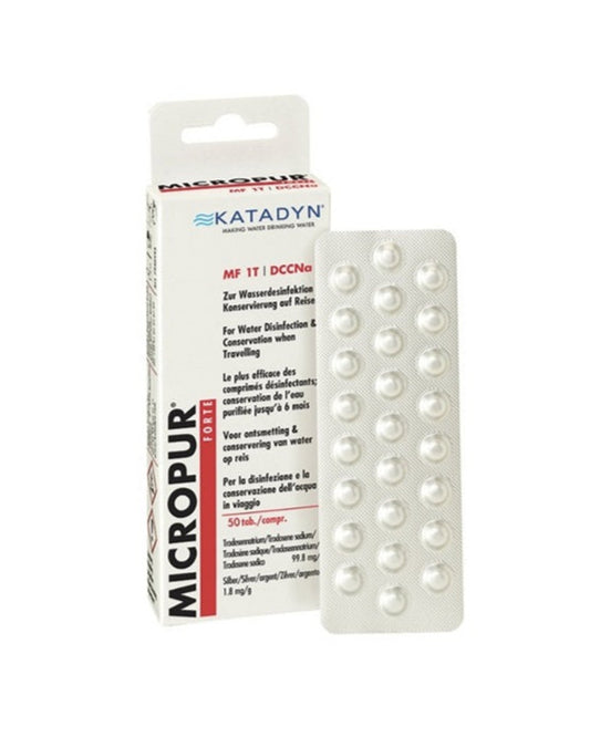 Waterzuiveringstabletten Katadyn Micropur Forte MF1/50T (2X25)