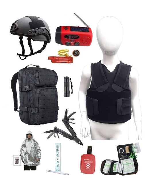 <tc>Kit d’urgence pour enfants 3a contre la menace du terrorisme et de la guerre paquet résilience 
</tc>