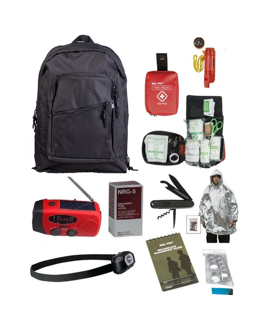 <tc>Kit d'urgence économique 151 sac à dos 25L survie pour le citoyen ordinaire</tc>