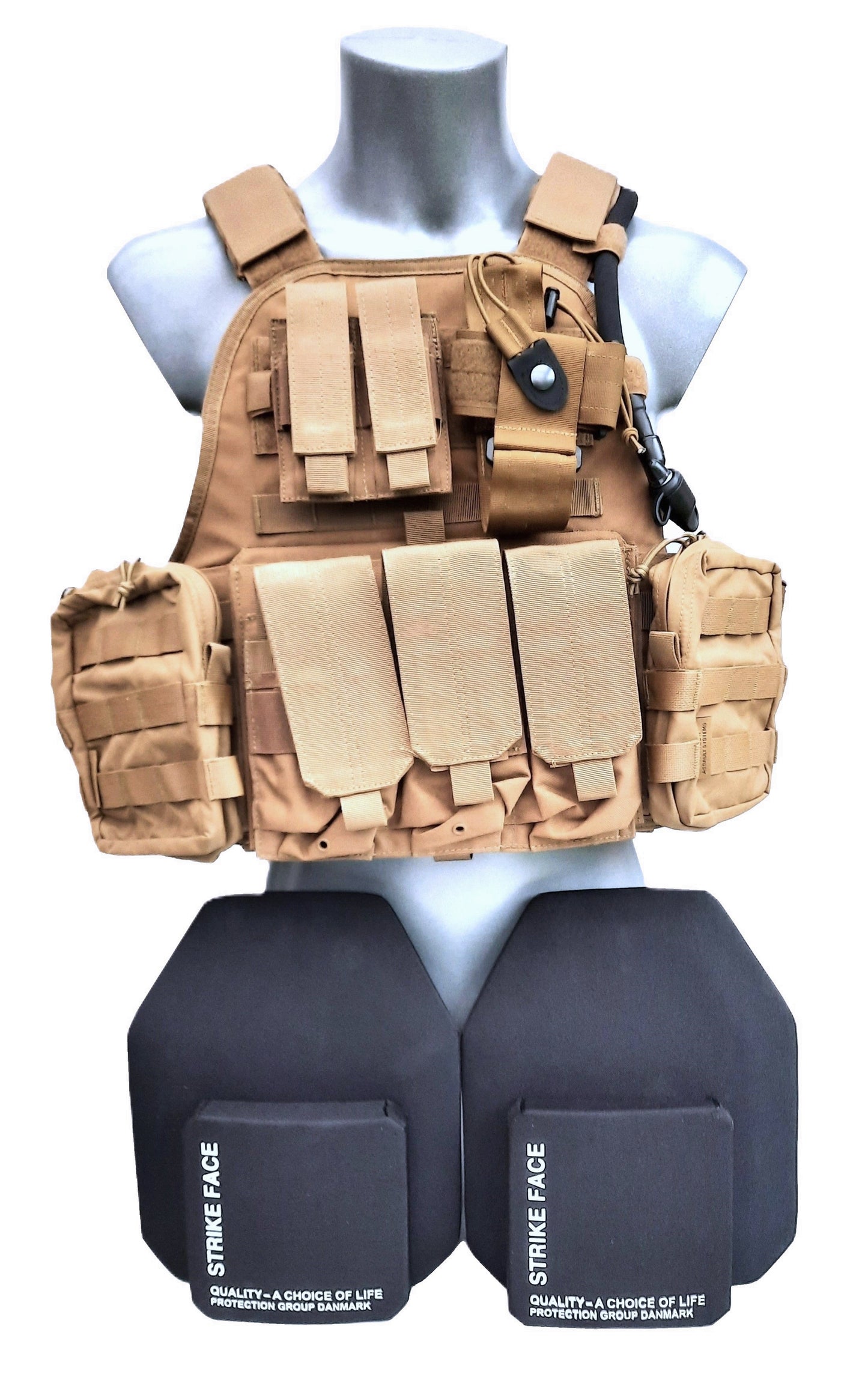 Operator plate carrier coyote level 4 SA action ready