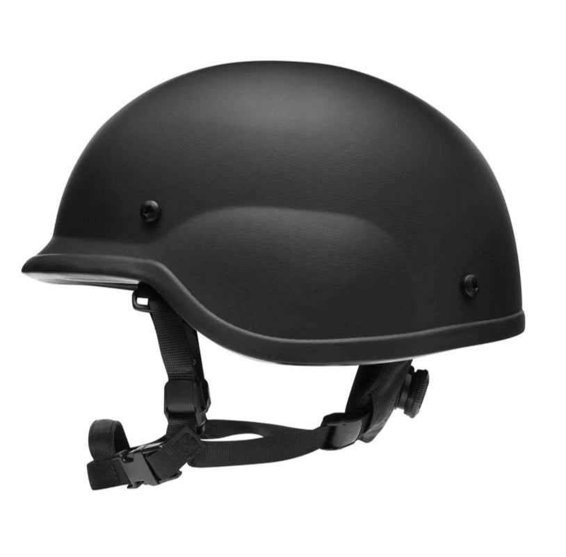 PASGT kogelwerende en scherfwerende helm NIJ-3A zwart van PGD