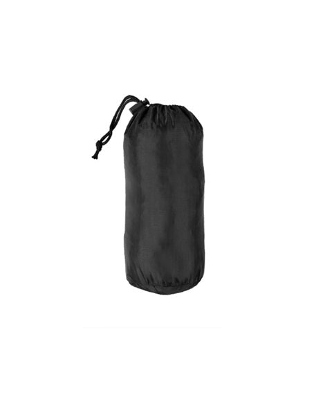 Poncho nat weer ripstop zwart 260g basic regenponcho bivakzak
