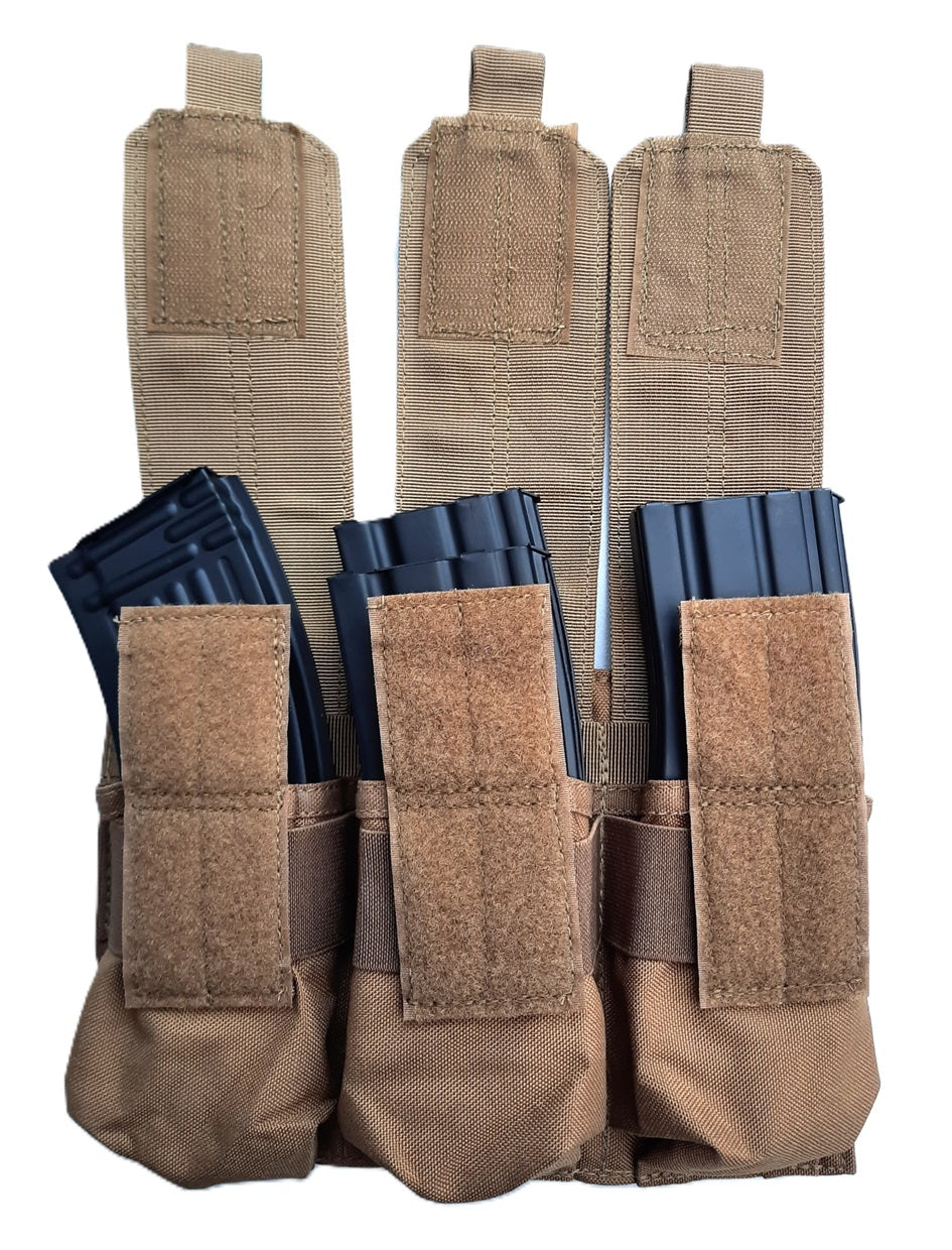 Magazijntas Triple M4 M16 coyote pouch Condor
