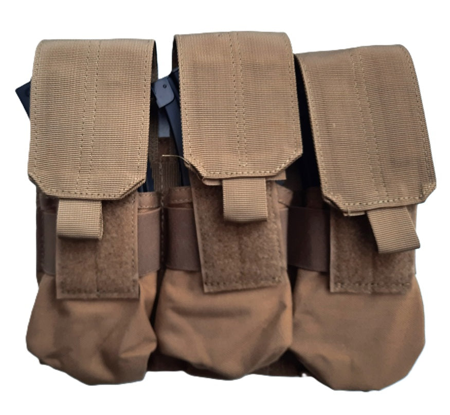 Magazijntas Triple M4 M16 coyote pouch Condor