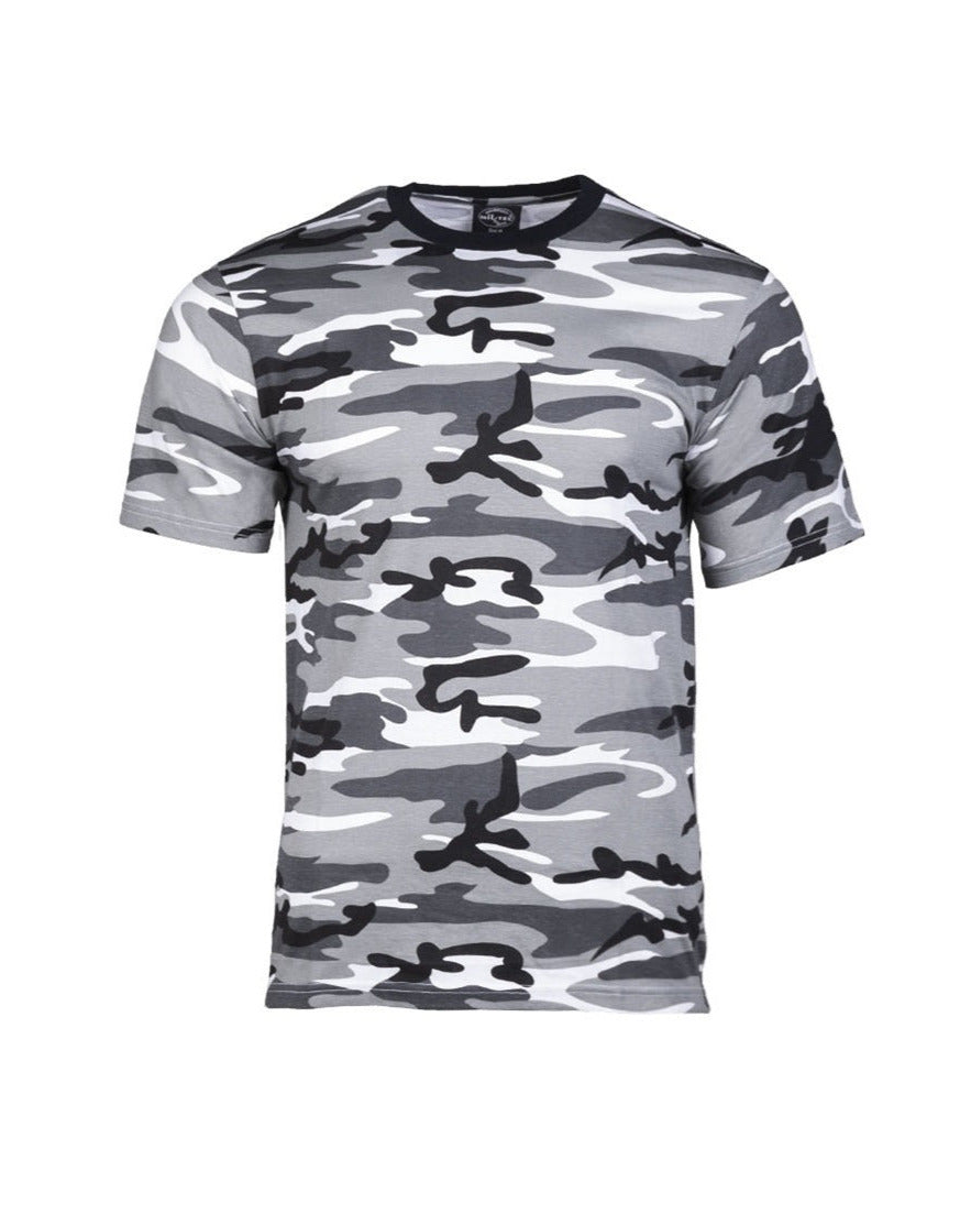 URBAN tactische T-shirt voor volwassen stads camouflage