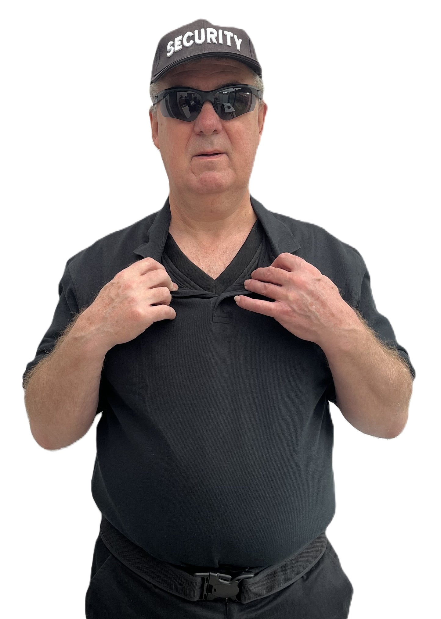 Snijwerend onderhemd snijbestendige T-shirt zwart Level 5 Dual Face VBR-Belgium steekwerende en scherfwerend Beschikbaar