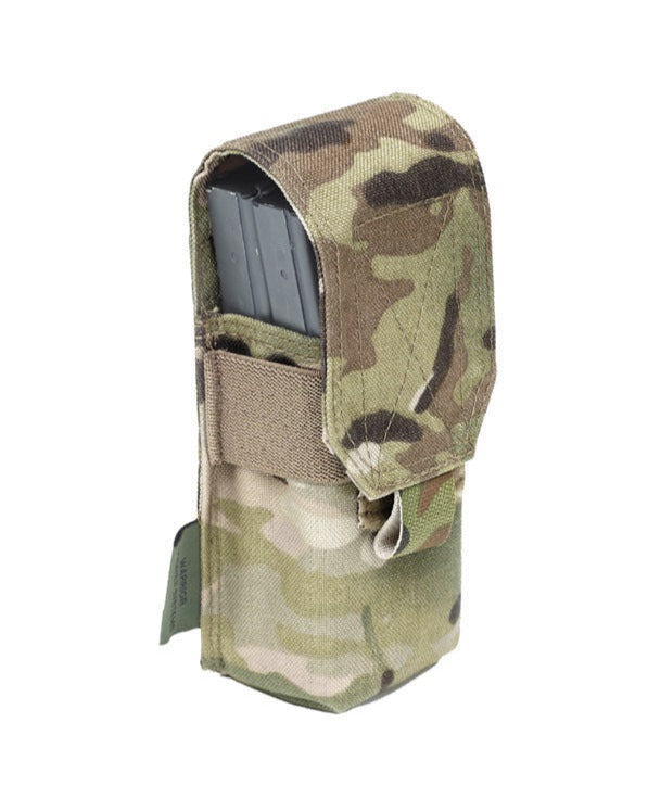 Multicam Single 5.56 magazijntas met klep