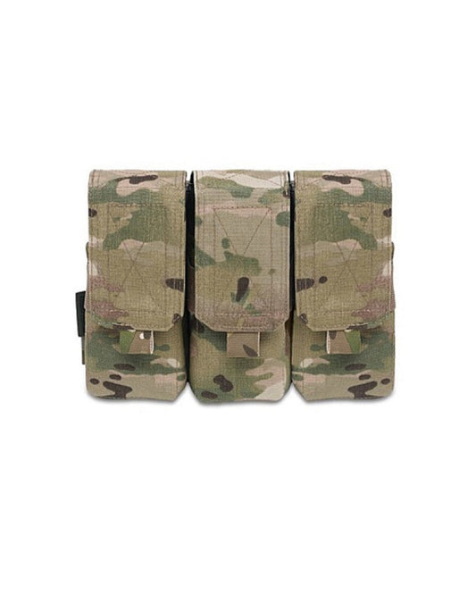 Multicam Triple 5.56 magazijntas met klep