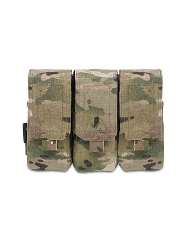 Multicam Triple 5.56 magazijntas met klep