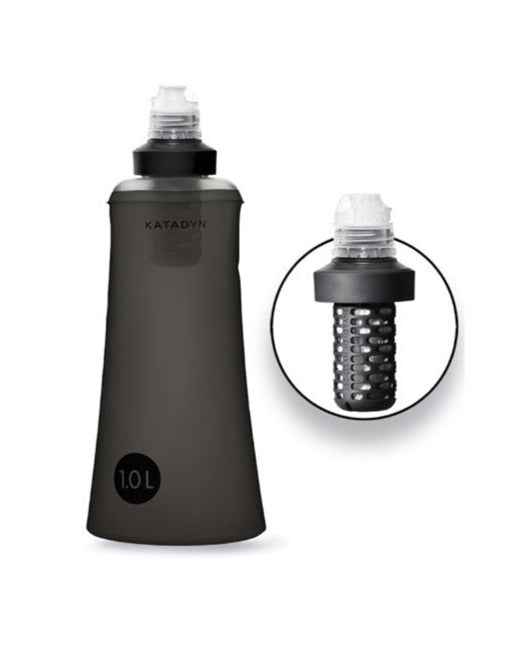 Katadyn waterfilter BeFree Tactical Filter 1.0 L zwart