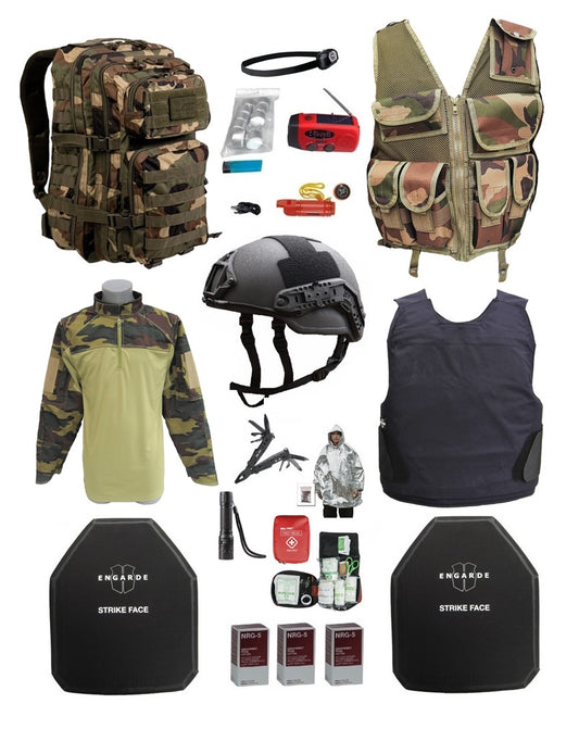 <tc>Résilience d'urgence résilience Woodland Ex-Belgien Soldiers Classe 4 ICW 3A</tc>