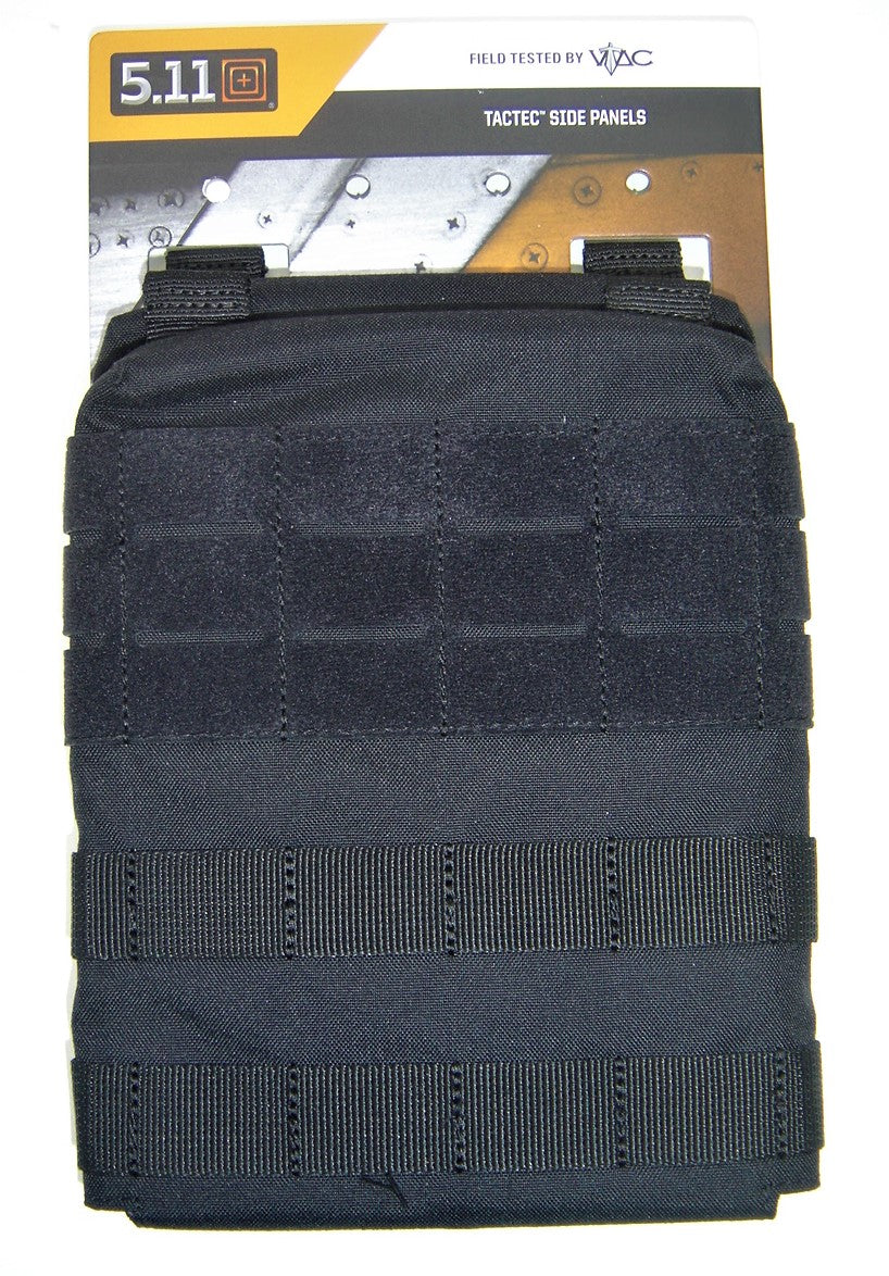 5.11. Molle tasjes voor kogelwerende zijplaten zwart
