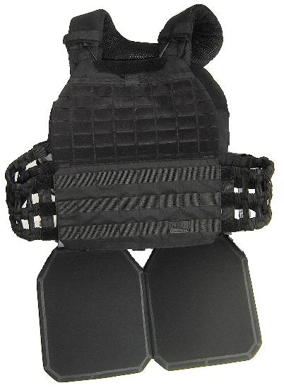 5.11 TacTec plate carrier NIJ-4 Stand Alone zwart kogelvrij vest (04)