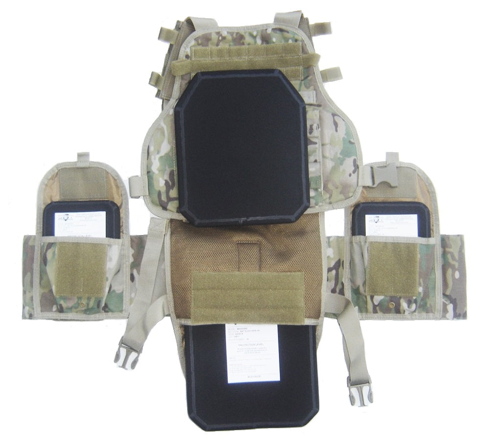 Operator Plate Carrier klasse 4 SA met zijplaten Multicam MOPC Condor (04)