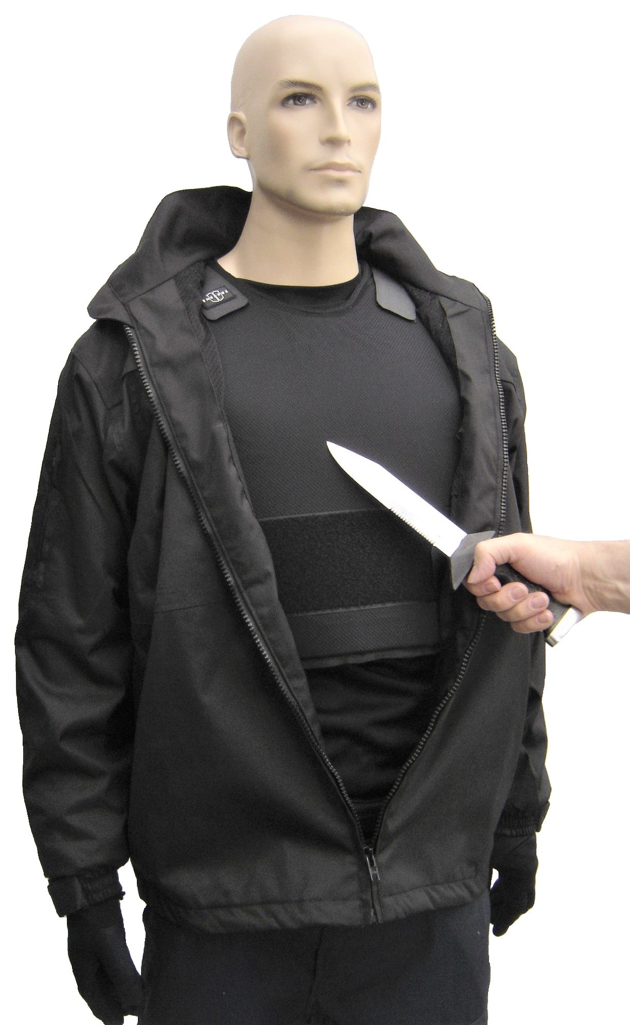 Deluxe steekwerend vest KR1-SP1 Titanskin steekvest zwart Engarde
