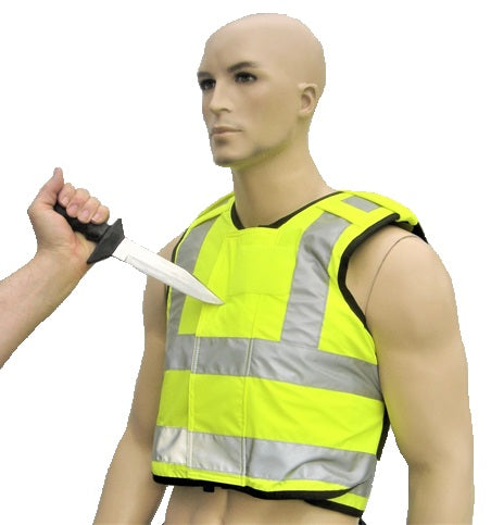 Helios geel steekwerende vest KR1-SP1 steekvest Sioen Ballistics