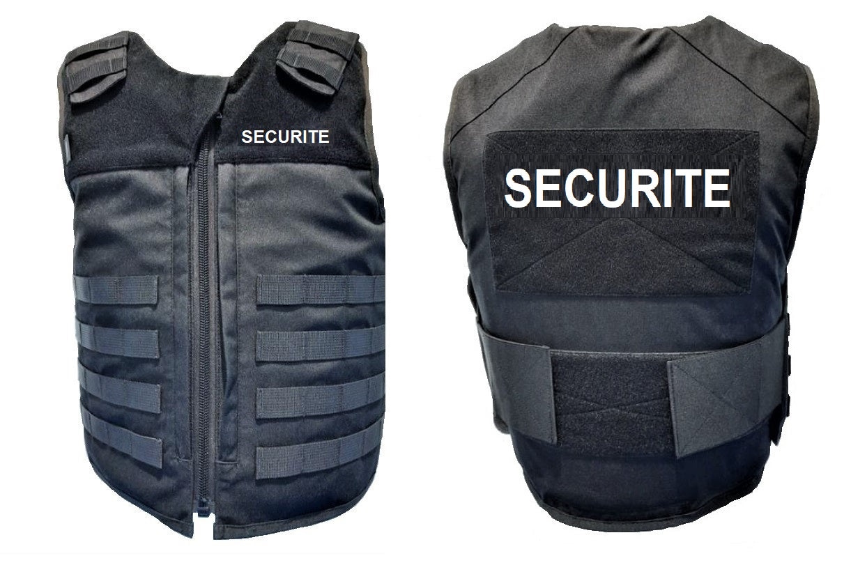Kogelvrij vest Molle patch SECURITE gilet pare balle Heracles