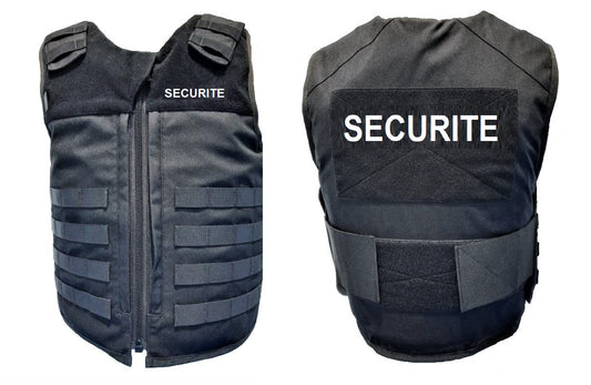 Kogelvrij vest Molle patch SECURITE gilet pare balle Heracles