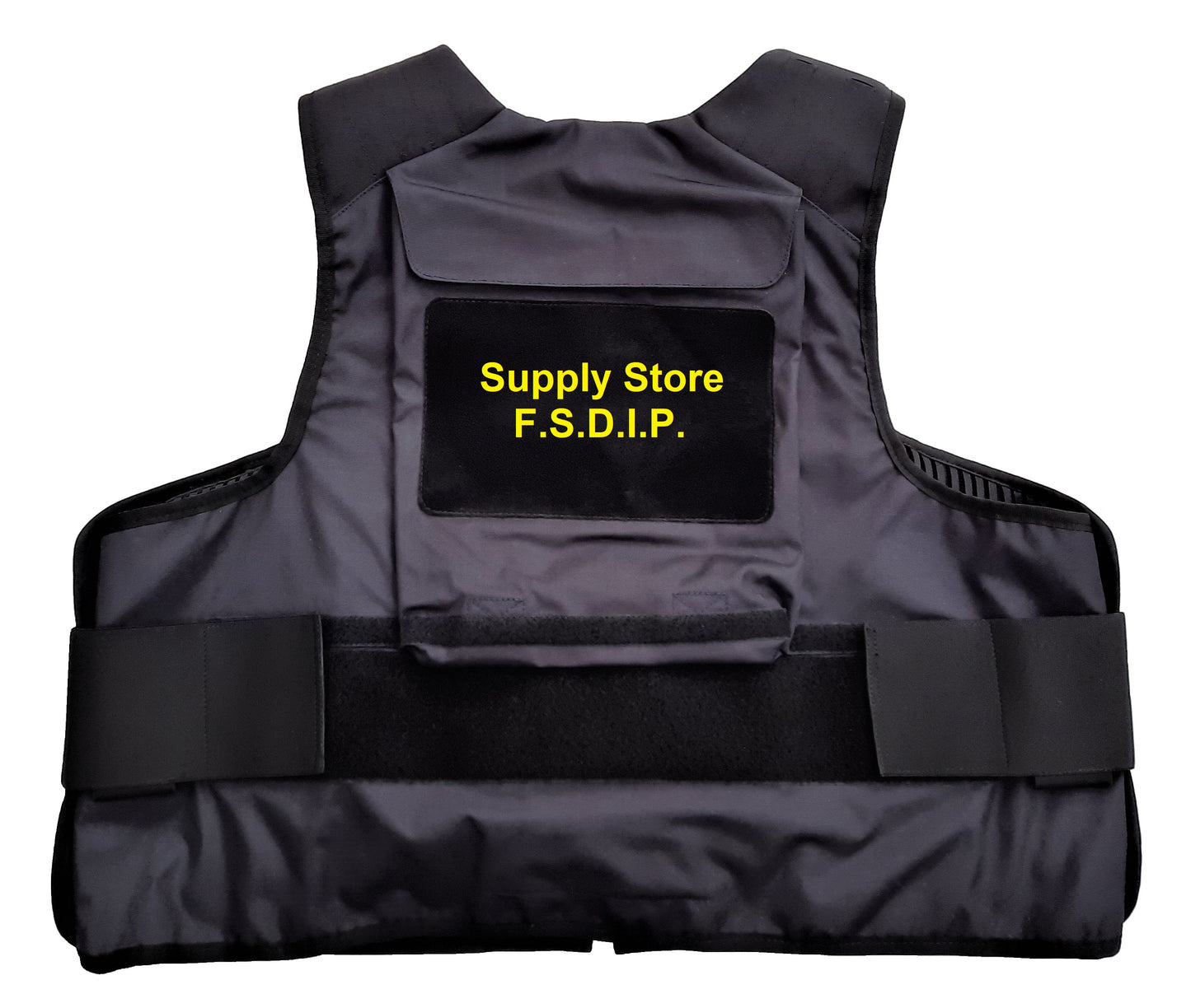 Kogelvrij vest politie België Lasercut HO2-KR1-SP1 Sioen blauw