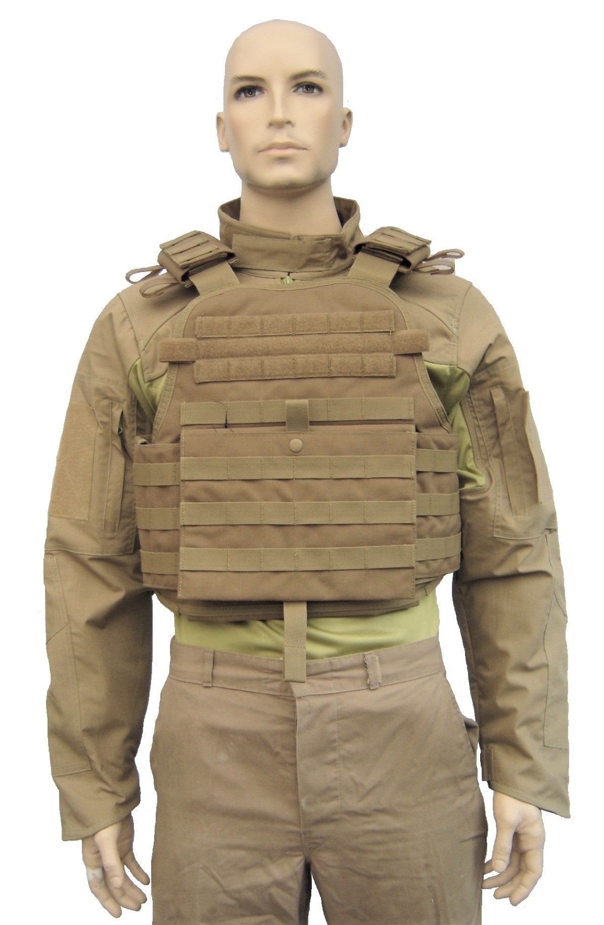 Operator level 4 + 3A Pollux coyote kogelvrij vest UBAC