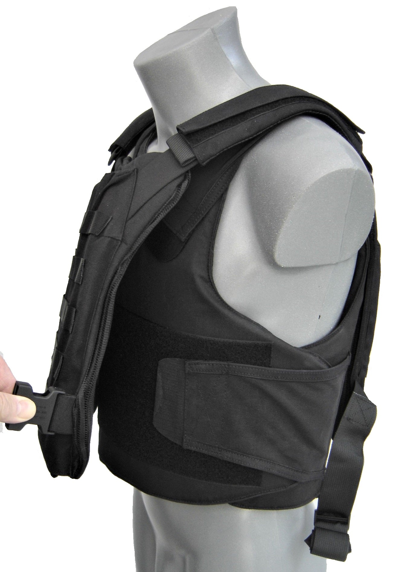 Plate carrier Mercury klasse 4 ICW level NIJ-4 Sioen zwart