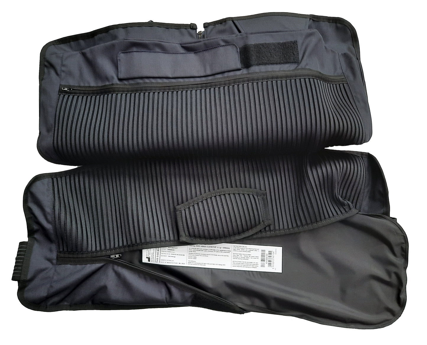 Kogelwerend vest politie FED België Molle H01-KR1 Sioen blauw