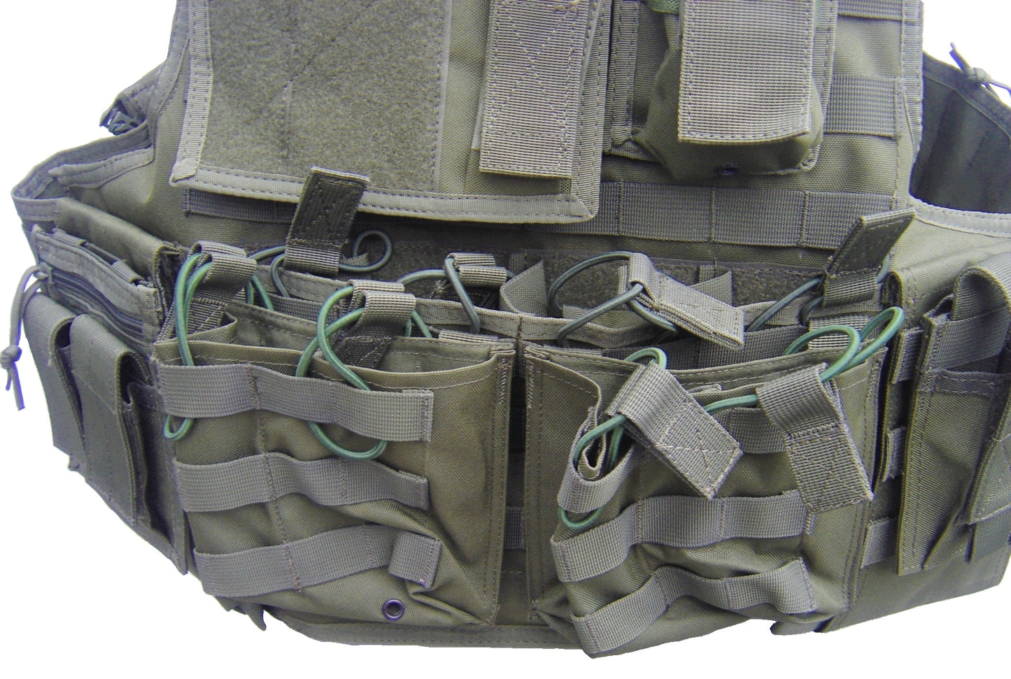 MOD plate carrier klasse 4 defensie setup Oliv tactical vest (06)