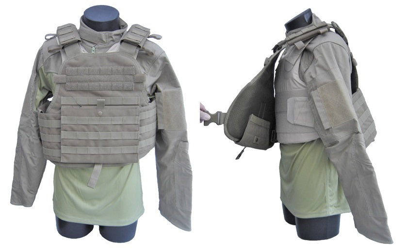 Operator level 4 + 3A Pollux coyote kogelvrij vest UBAC