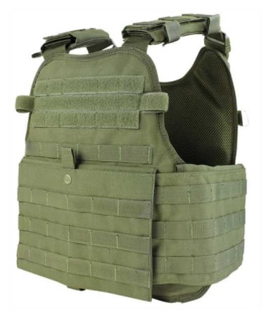 Operator oliv plate carrier MOPC met zijplaten klasse 4 SA (04)