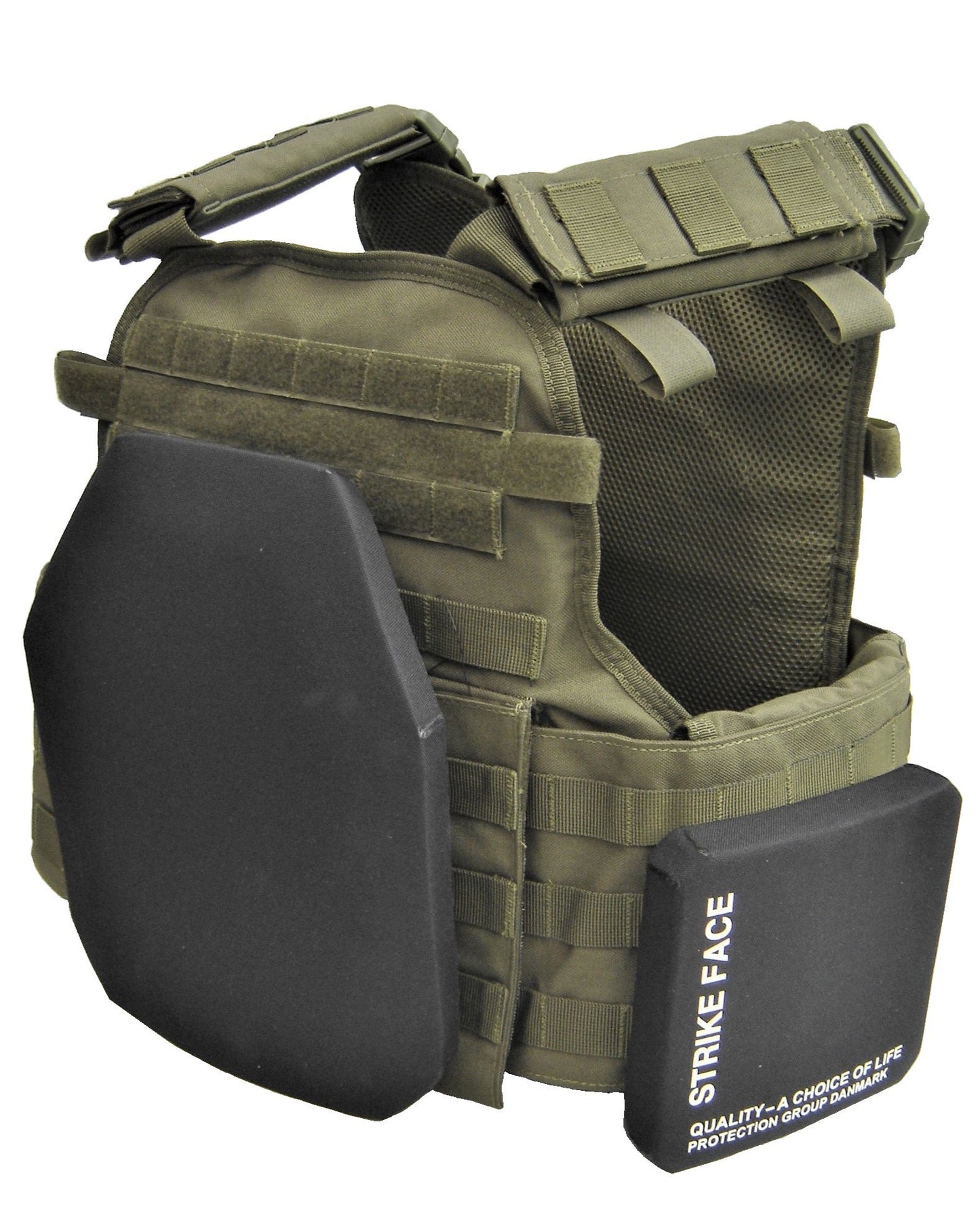 Operator oliv plate carrier MOPC met zijplaten klasse 4 SA (04)