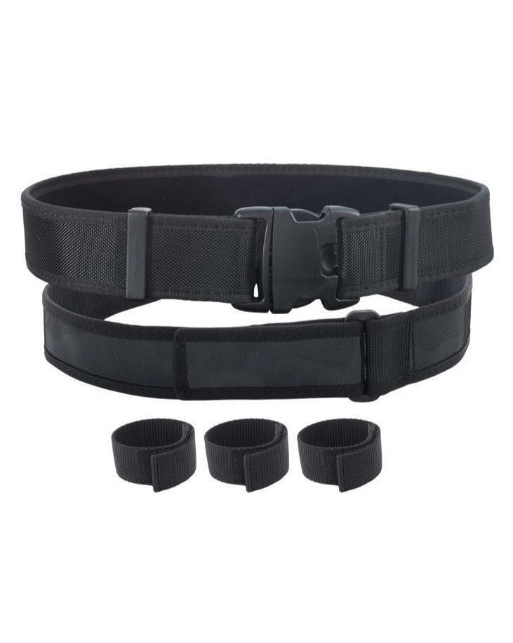 Radar dienstkoppel + onderriem + 3 belt keepers koppel riem