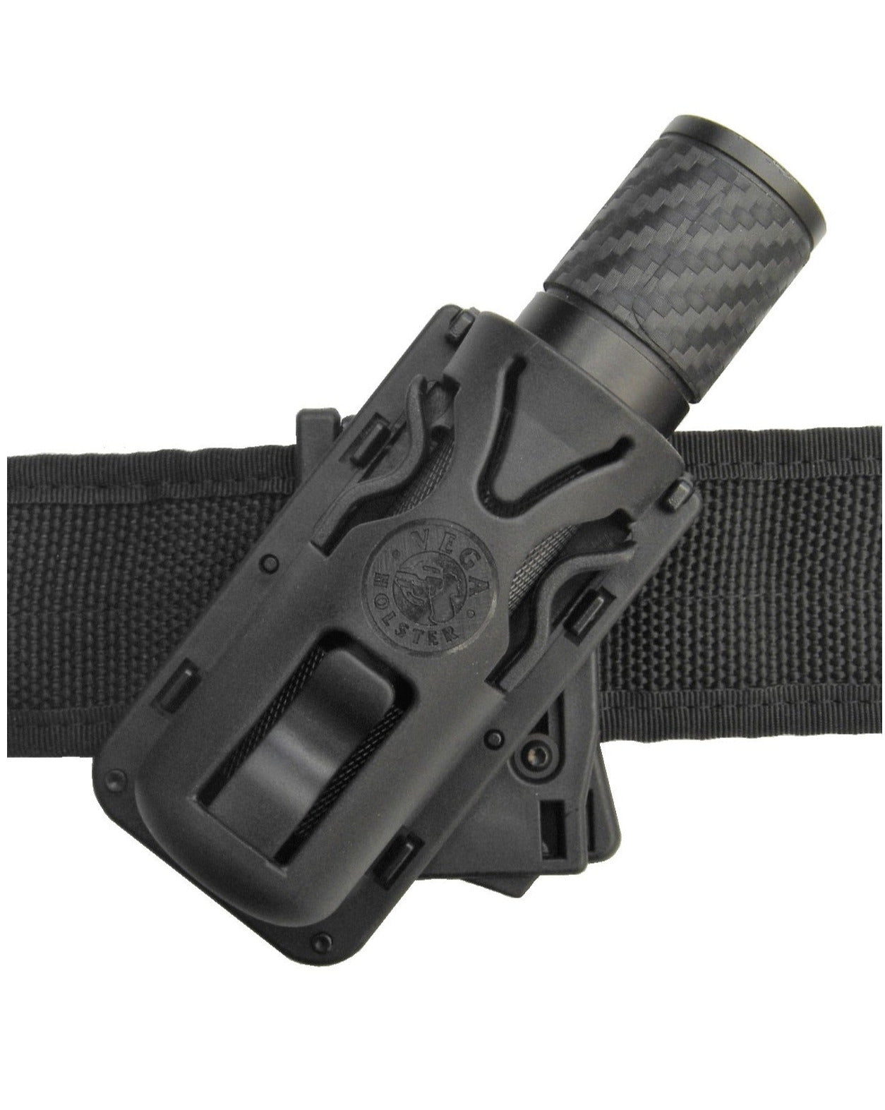 Vega rotatable flashlight lamp holster 8VP61 lamp holder black