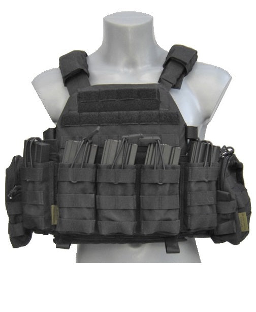 Warrior DCS 5.56 Plate carrier klasse 4 zwart defensie setup (04)