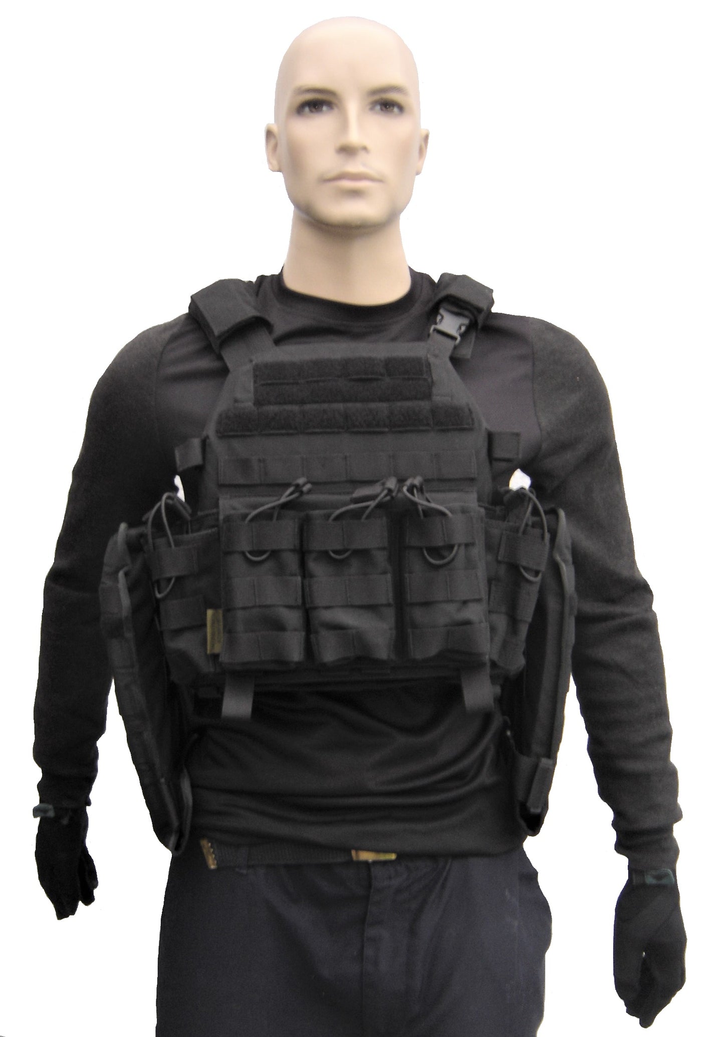 Kogelvrij vest plate carrier 3 grote zijplaten level 4