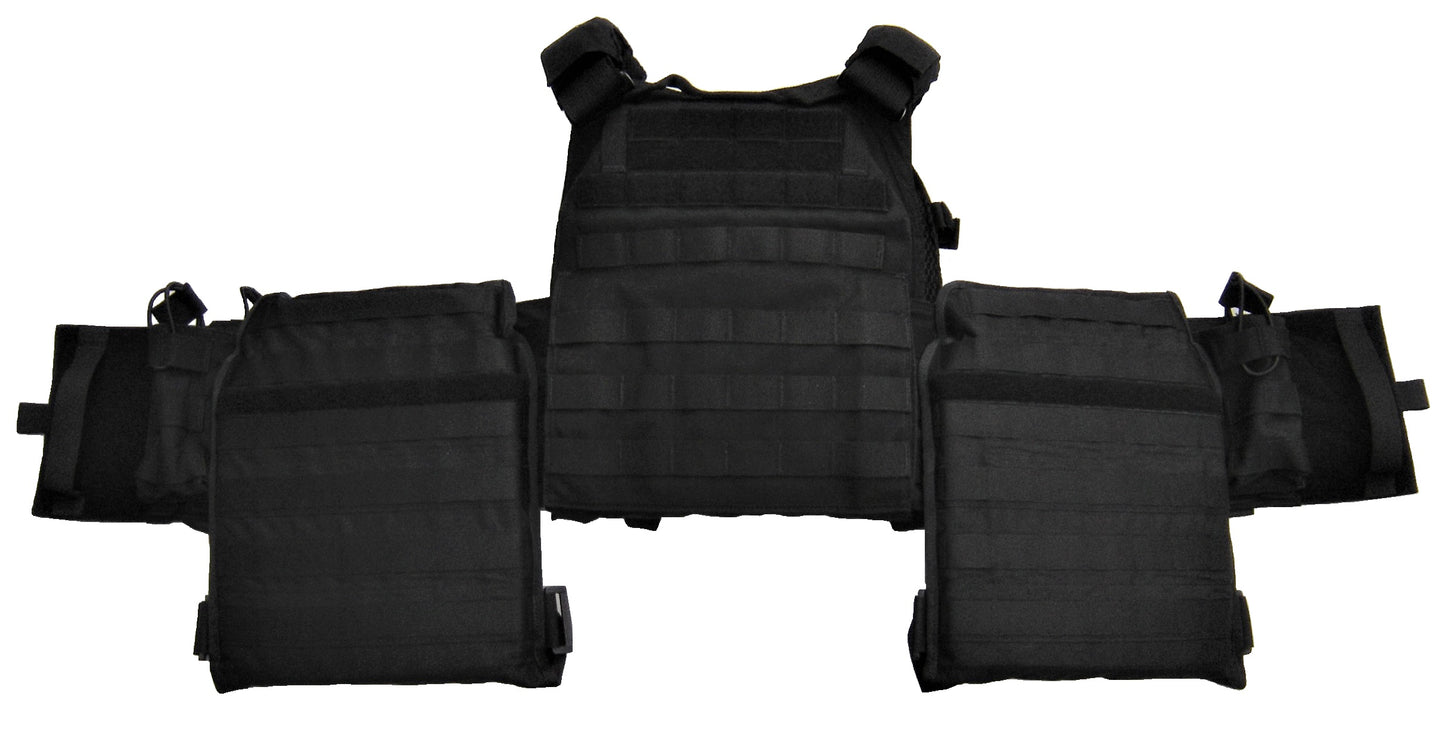 Kogelvrij vest plate carrier 2 grote zijplaten level 4