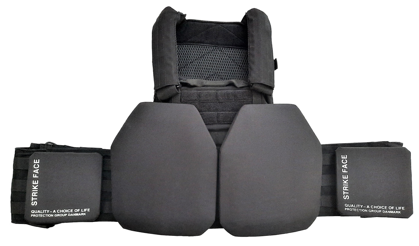 Warrior DCS plate carrier met kogelvrije zijplaten NIJ4 (04)